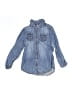Joe Fresh 100% Cotton Blue Denim Jacket Size 7 - photo 1