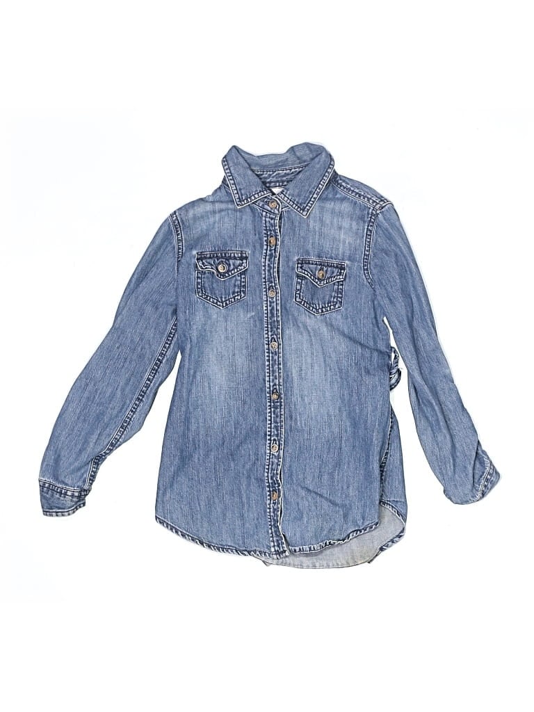 Pre-owned Joe Fresh Kids' Denim Jacket In Blue