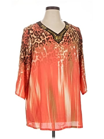 Ashley Stewart 3/4 Sleeve Blouse (view 1)
