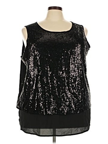DG^2 by Diane Gilman Sleeveless Blouse (view 1)