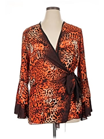 Ashley Stewart Long Sleeve Blouse (view 1)