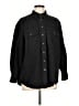 Gap 100% Cotton Black Denim Jacket Size Lg Petite - photo 1