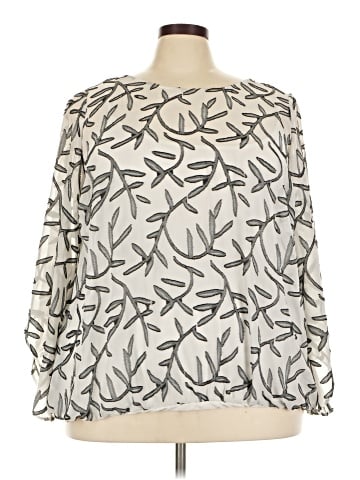 Alfani Long Sleeve Blouse (view 1)