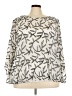 Alfani 100% Polyester Silver Long Sleeve Blouse Size 3X - photo 1