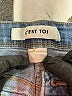 C'est Toi Blue Denim Shorts Size 30 waist (estimated) - photo 3
