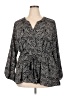 Lane Bryant Gray Long Sleeve Blouse Size 18 - photo 1