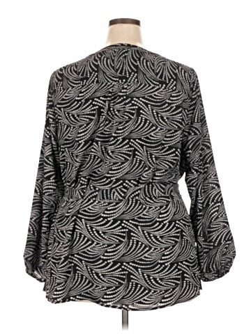 Lane Bryant Long Sleeve Blouse (view 2)