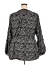 Lane Bryant Gray Long Sleeve Blouse Size 18 - photo 2