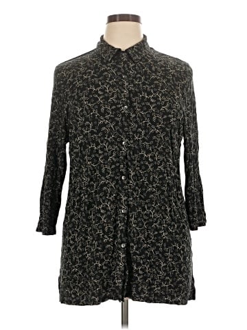 J.Jill 3/4 Sleeve Button-Down Shirt (view 1)
