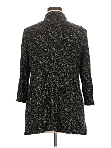J.Jill 3/4 Sleeve Button-Down Shirt (view 2)