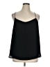Ann Taylor LOFT 100% Polyester Black Sleeveless Blouse Size XL - photo 1