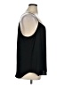 Ann Taylor LOFT 100% Polyester Black Sleeveless Blouse Size XL - photo 4
