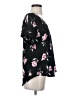 Sienna Sky 100% Polyester Black Short Sleeve Blouse Size S - photo 4