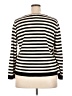 Talbots Stripes Black Pullover Sweater Size 2X Petite - photo 2