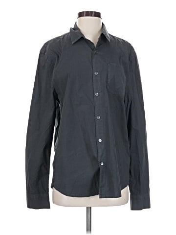 James Perse Long Sleeve Button-Down Shirt (view 1)