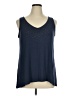 Logix Blue Sleeveless Top Size 1X - photo 1