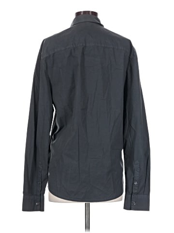 James Perse Long Sleeve Button-Down Shirt (view 2)