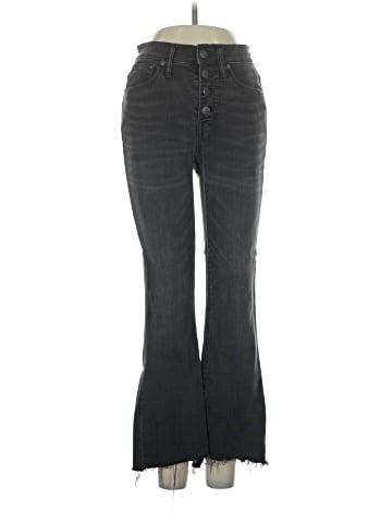 Madewell Cali Demi-Boot Jeans: Asymmetrical Hem Edition (view 1)