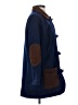 Diane von Furstenberg 100% Polyester Blue Coat Size S - photo 4