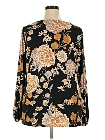 Susan Graver Long Sleeve Blouse (view 2)