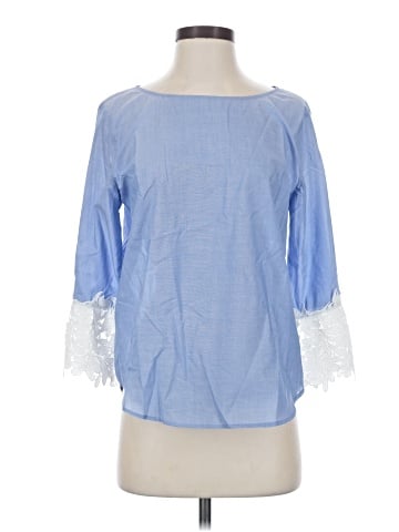 Ann Taylor Factory 3/4 Sleeve Blouse (view 1)