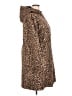 MICHAEL Michael Kors 100% Polyester Animal Print Brown Coat Size XXL - photo 4
