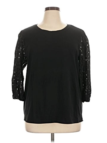 Chico's 3/4 Sleeve Top (view 1)