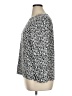 Chico's Silver Long Sleeve Blouse Size XL (3) - photo 5