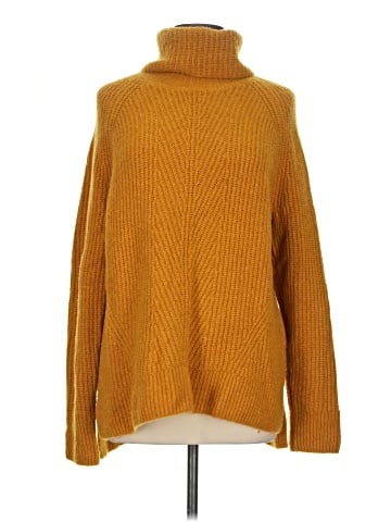 Madewell Mercer Turtleneck Sweater in Coziest Yarn (view 1)