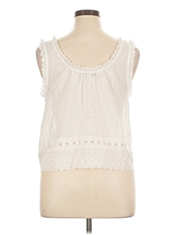 Madewell Embroidered Ruffle-Trim Top (view 2)