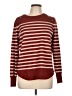 Liz Claiborne Stripes Burgundy Pullover Sweater Size L - photo 1