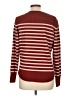 Liz Claiborne Stripes Burgundy Pullover Sweater Size L - photo 2