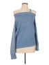 CALVIN KLEIN JEANS 100% Cotton Blue Pullover Sweater Size L - photo 1