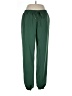 IMAN 100% Polyester Solid Green Casual Pants Size L - photo 1
