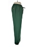 IMAN 100% Polyester Solid Green Casual Pants Size L - photo 4