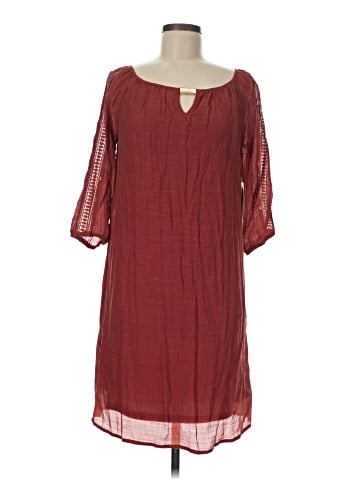 Indigo Rose 3/4 Sleeve Top (view 1)