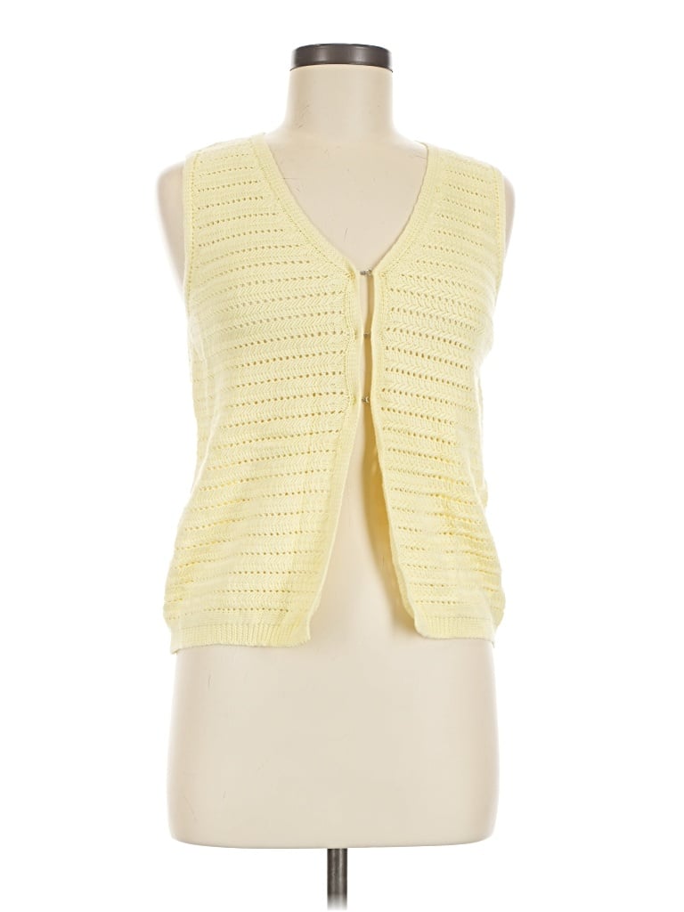 Altar'd State Cardigan Sweater In Yellow