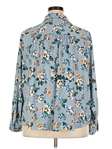 LC Lauren Conrad Long Sleeve Blouse (view 2)