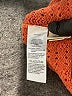 Madewell 100% Cotton Orange Pullover Sweater Size S - photo 8