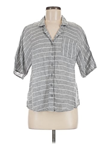 Garnet Hill Short Sleeve Blouse (view 1)