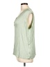 Vince. Green Sleeveless Blouse Size L - photo 5