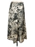 1.State 100% Polyester Animal Print Silver Casual Skirt Size 6 - photo 1
