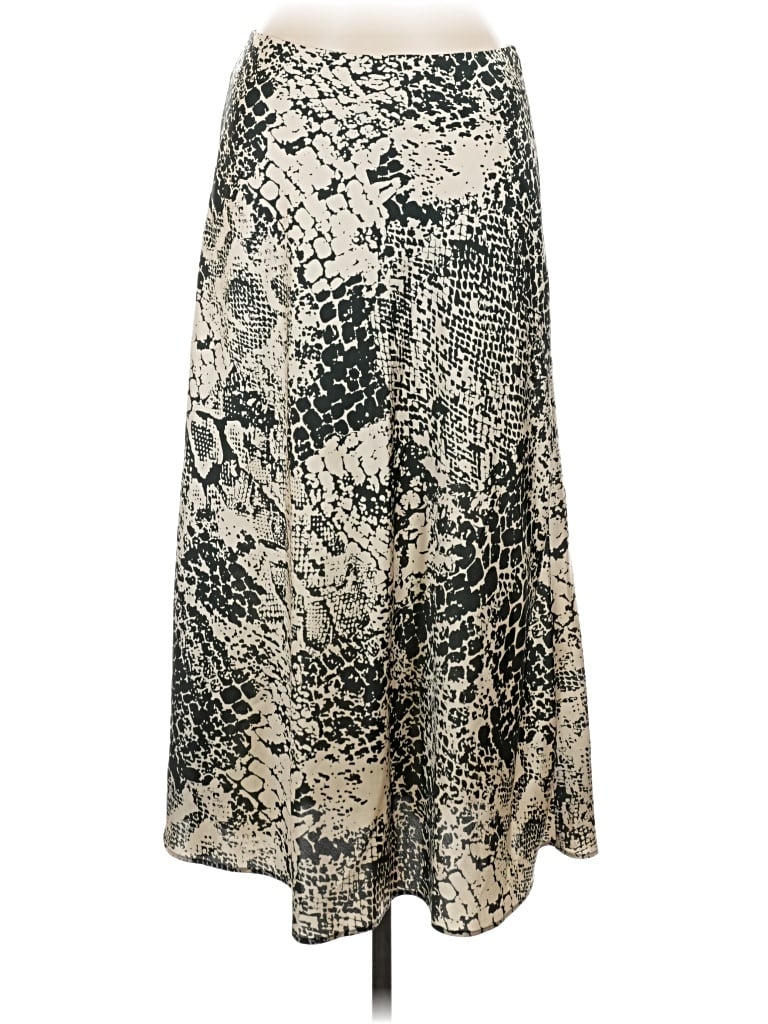 Pre-owned 1.state Casual Skirt In Silver