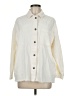 Zara Color Block Ivory 3/4 Sleeve Button-Down Shirt Size M - photo 1