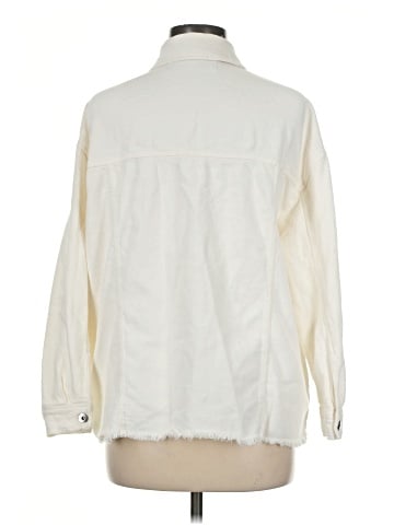 Zara 3/4 Sleeve Button-Down Shirt (view 2)