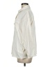 Zara Color Block Ivory 3/4 Sleeve Button-Down Shirt Size M - photo 5