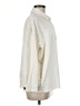 Zara Color Block Ivory 3/4 Sleeve Button-Down Shirt Size M - photo 4
