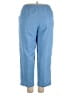 Alfred Dunner 100% Polyester Solid Blue Casual Pants Size 20 - photo 2
