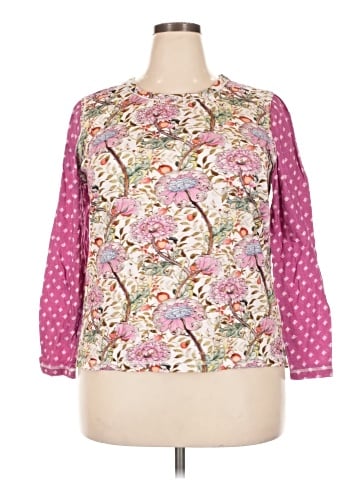 Poof! 3/4 Sleeve Blouse (view 1)