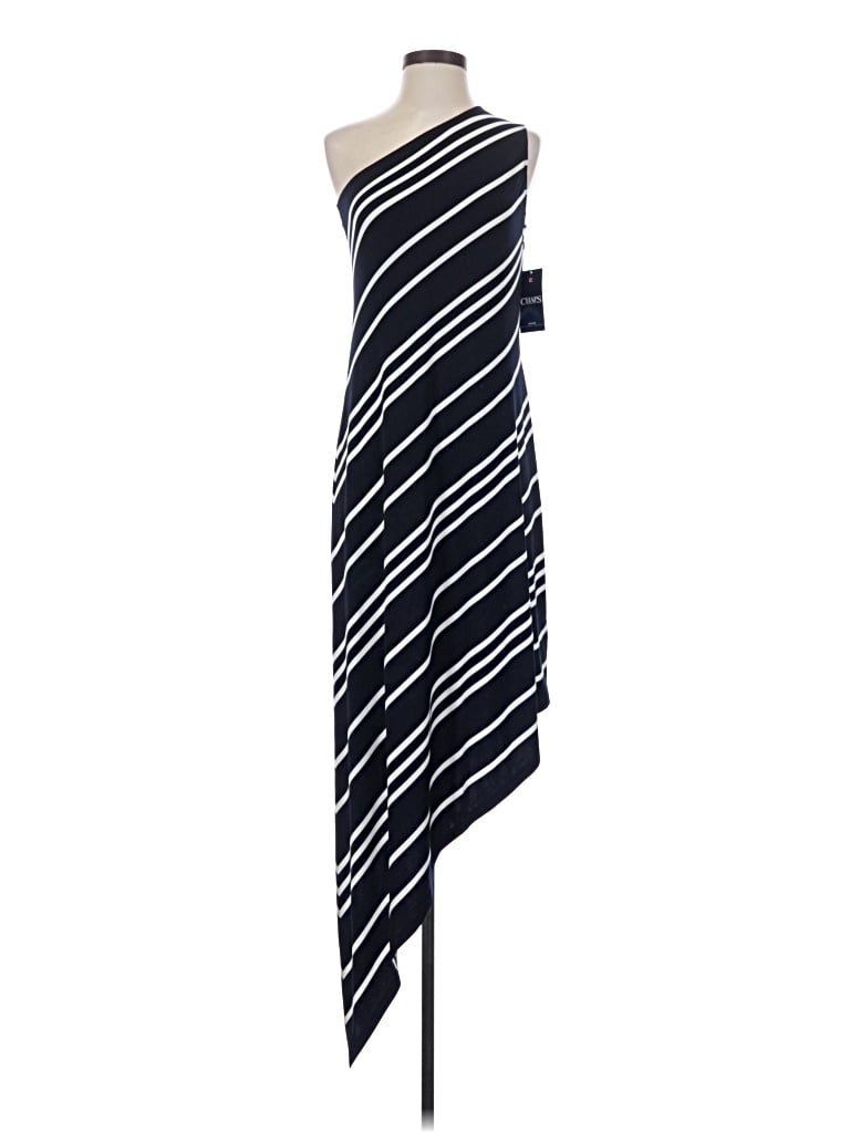 Chaps Casual Dress In Black